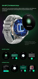 KAVSUMI X3 Outdoor GPS Smartwatch Ultra 2025 1000mAh AMOLED Display 10ATM Waterproof Bluetooth Call Sports Watch thumbnail 11