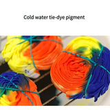 24 Color Cold Water Tie Dye Pigment Kit for Cotton & Linen – DIY Multi-Colour Garment Dye Set thumbnail 2