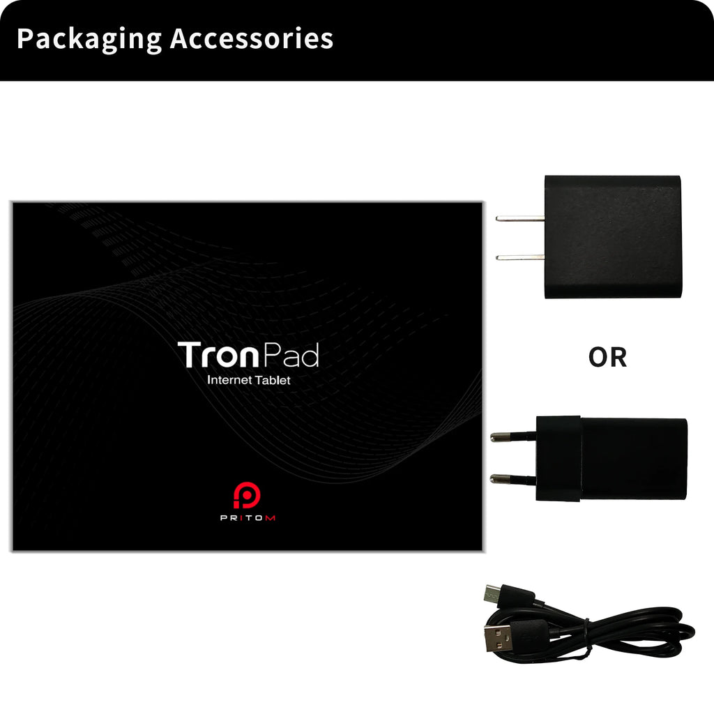 PRITOM 10 Inch Android 13 Tablet PC with SIM Slot, 64GB Storage, Quad Core, 3G Phone Call, GPS, Dual Cameras