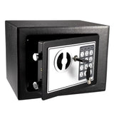 Electronic Digital Keypad Lock Safe – All Steel Security Box for Home & Office thumbnail 1