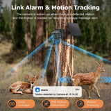 LS VISION 12MP 6K Solar Camera 15X Zoom 4G/WiFi Triple Lens Night Vision PTZ Trail Camera thumbnail 6