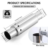 Outdoor Fire Wood Stove Chimney Pipe – Portable Stainless Steel Stove Accessory for Camping & Home Use thumbnail 20