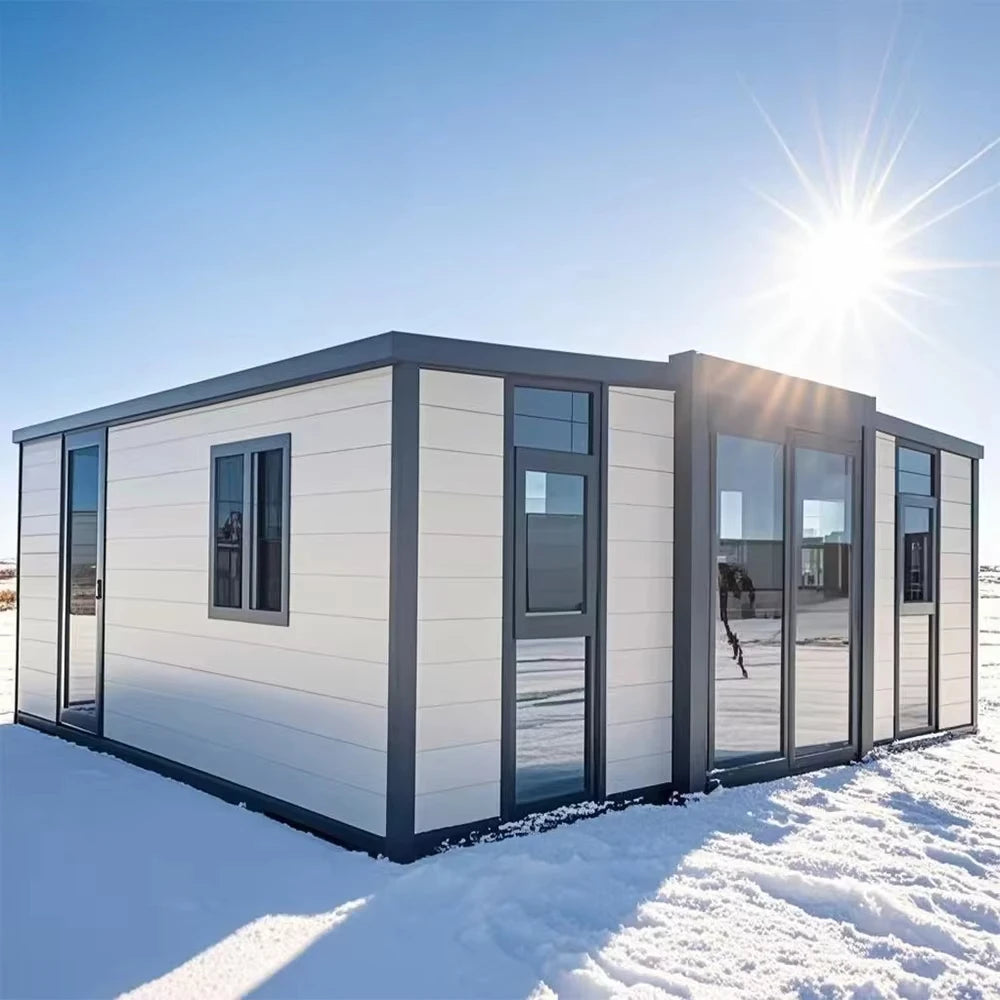 Two-Storey Expandable Container House 20ft / 40ft Modular Shipping Home – 2 to 4 Bedrooms Custom Movable Building