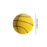 Silent Mute Basketball High-Density PU Indoor Training Ball – 18cm / 22cm thumbnail 18
