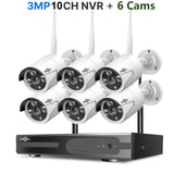 Hiseeu 3/5MP WiFi CCTV Camera Security System 10CH NVR Wireless Surveillance with IR Night Vision thumbnail 60