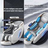 Ergonomic 4D Zero Gravity Massage Chair with Shiatsu, Full Body Airbags, Foot Roller, Calf Kneading & Bluetooth – Model 655 thumbnail 2