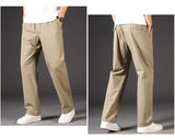 Men’s Cotton Cargo Pants – Loose Fit Work & Casual Joggers up to 6XL thumbnail 4