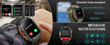 Military-Grade GPS Smartwatch for Men – 2.01” AMOLED, Bluetooth Calling, 3ATM Waterproof, 100+ Sports, 540mAh Battery thumbnail 14