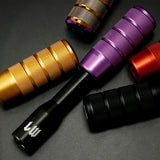 LW 95mm Aluminum Anti-Skid Car Gear Shift Knob – Universal Shifter Lever Head with 8mm 10mm 12mm Adapters – 9 Colors thumbnail 13