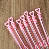 10-50pcs Colorful Heart Bubble Soap Bottles with Wands – Kids Party Favors & Wedding Gifts thumbnail 9