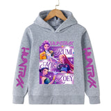 2026 Kids Kpop Demon Hunters Hoodie – Cute Tiger Harajuku Sweatshirt for Boys & Girls thumbnail 7