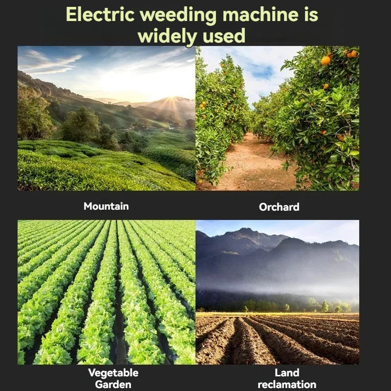 Electric Weeding and Ploughing Machine – Micro-Cultivator for Home and Small Agriculture