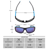 KENBO Kids UV400 Sport Goggles Sunglasses – Outdoor Cycling Mirror Glasses for Boys and Girls with Protective Case thumbnail 9