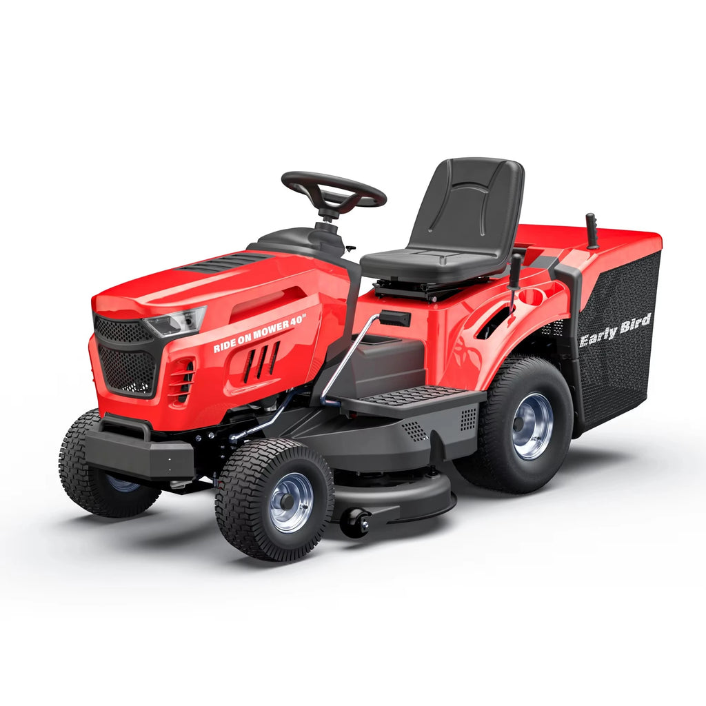Customized 40″ Riding Lawn Mower Tractor – Quiet, Smooth Ride, Low-Maintenance Petrol Garden Mower