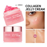Moisturizing Collagen Jelly Cream with Niacinamide and Hydrolyzed Collagen 100ml Anti-Aging Firming Hydrating Face Cream thumbnail 21