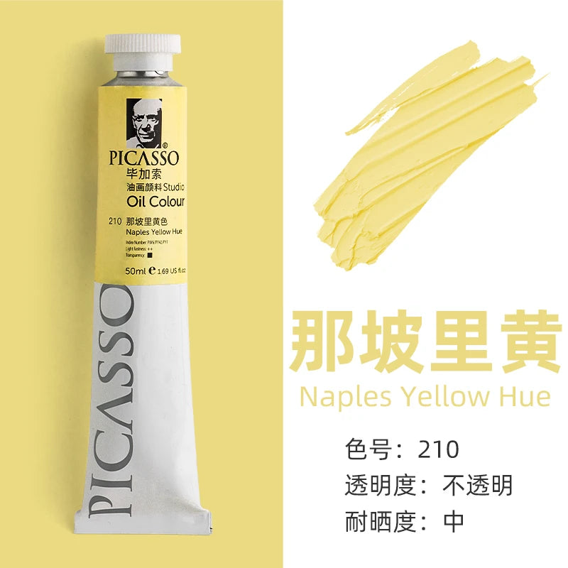170ml Phoenix Large Tube Oil Paint – Non-Toxic, High Tint Strength, Mixable Artist Paint for Canvas & DIY Art