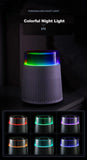 Desktop Air Purifier with Negative Ions, Formaldehyde Removal, Air Quality Detector & Night Light thumbnail 13