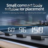 HD Car Head Up Display M2 GPS Speedometer KM/H Digital Windshield HUD Projector Universal Auto Accessory thumbnail 5