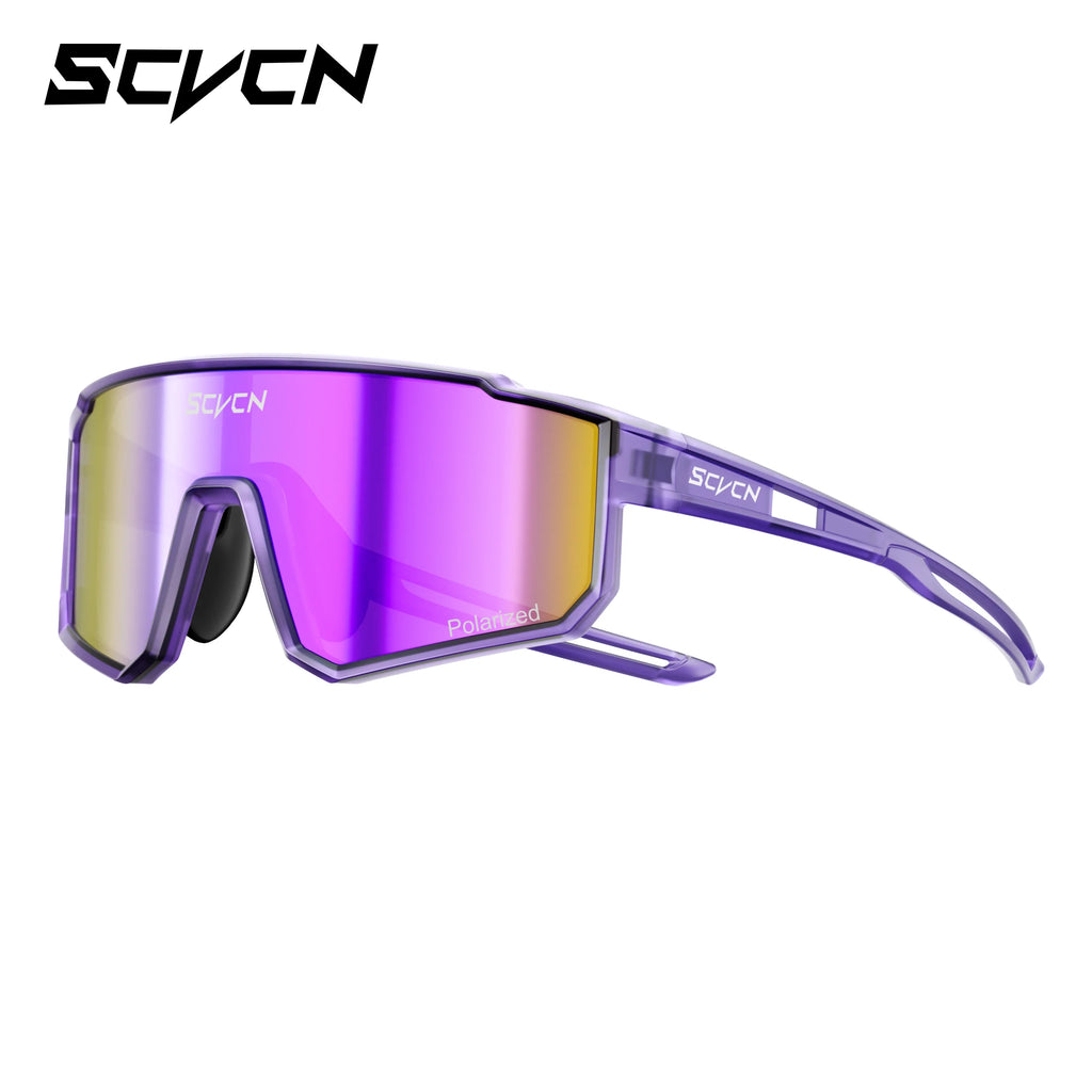 SCVCN Kids Photochromic Cycling Sunglasses UV400 TR90 Lightweight Sports Glasses for Boys and Girls Age 6–14