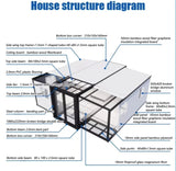 40ft / 20ft Luxury Foldable Expandable Container House – Portable Prefabricated Tiny Home for Camping & Living thumbnail 4