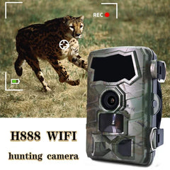 H888 WIFI Wildlife Trail Camera 32MP 4K Hunting Night Vision IP66 Waterproof Photo Trap