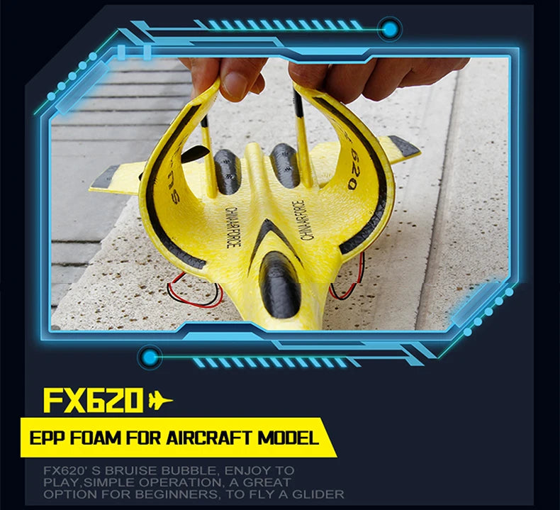 RC Foam Aircraft SU-35 Fighter Plane 2.4G Remote Control Glider for Kids and Adults