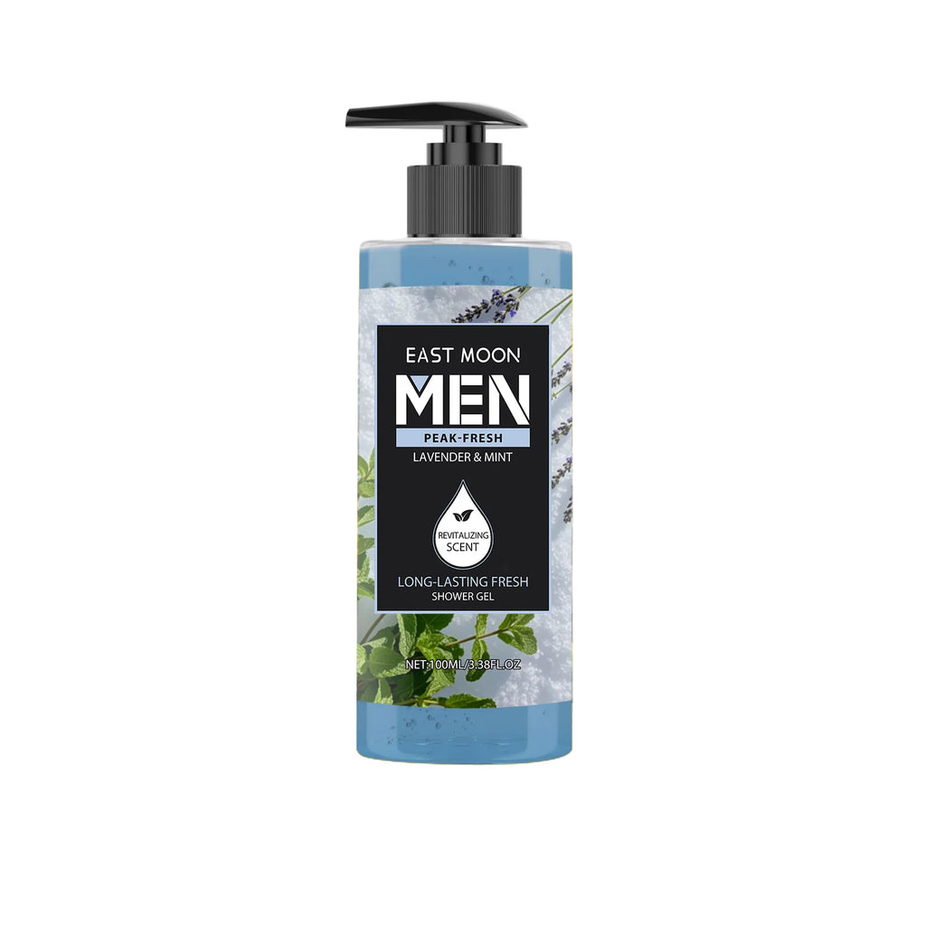 Men's Eucalyptus Coconut Body Wash 100ml – Deep Cleansing, Refreshing Scent, Long-Lasting Fragrance
