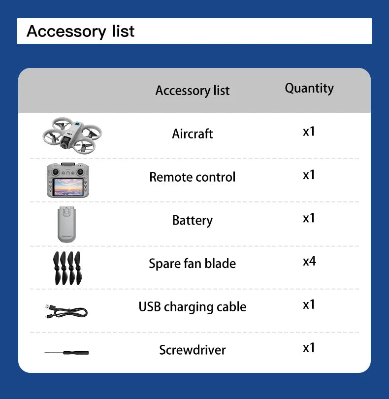 GT3 MAX 8K HD Mini Drone with 4.3" Remote Control – 360° Flip Quadcopter for Kids