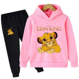 Children's Lion Tracksuit Set – Hoodie and Pants, Casual Sportswear for Boys and Girls thumbnail 6