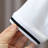 Boys' Summer Polo Shirt – Short Sleeve Stand Collar T-Shirt thumbnail 5