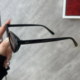 2pcs Retro Cat Eye Sunglasses for Women & Men – Rivet Triangle Fashion Sun Glasses, Multi-Color thumbnail 4