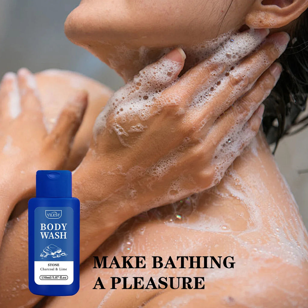 Long-Lasting Sports Scent Men’s Body Wash – Deep Cleansing, Moisturizing & Refreshing Peppermint Shower Gel