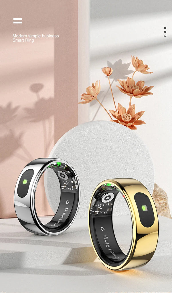 R08 Smart Ring – Touch Control | Health Monitoring | Waterproof Performance