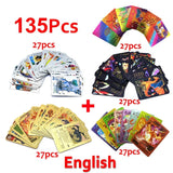 Pokemon VMAX & GX Gold Foil Flash Cards – Pikachu, Charizard, Multilingual Game Battle Collection thumbnail 1