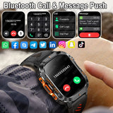 Military-Grade GPS Smartwatch for Men – 2.01” AMOLED, Bluetooth Calling, 3ATM Waterproof, 100+ Sports, 540mAh Battery thumbnail 6