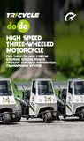 ZWN S810 Three-Wheel RC Car with Lights and Spray – 2.4G High-Speed Electric Remote Control Motorcycle Toy for Kids thumbnail 7