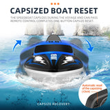 HJ808 RC Battery Boat 2.4GHz 25km/h High-Speed Remote Control Racing Ship Model Toy thumbnail 5