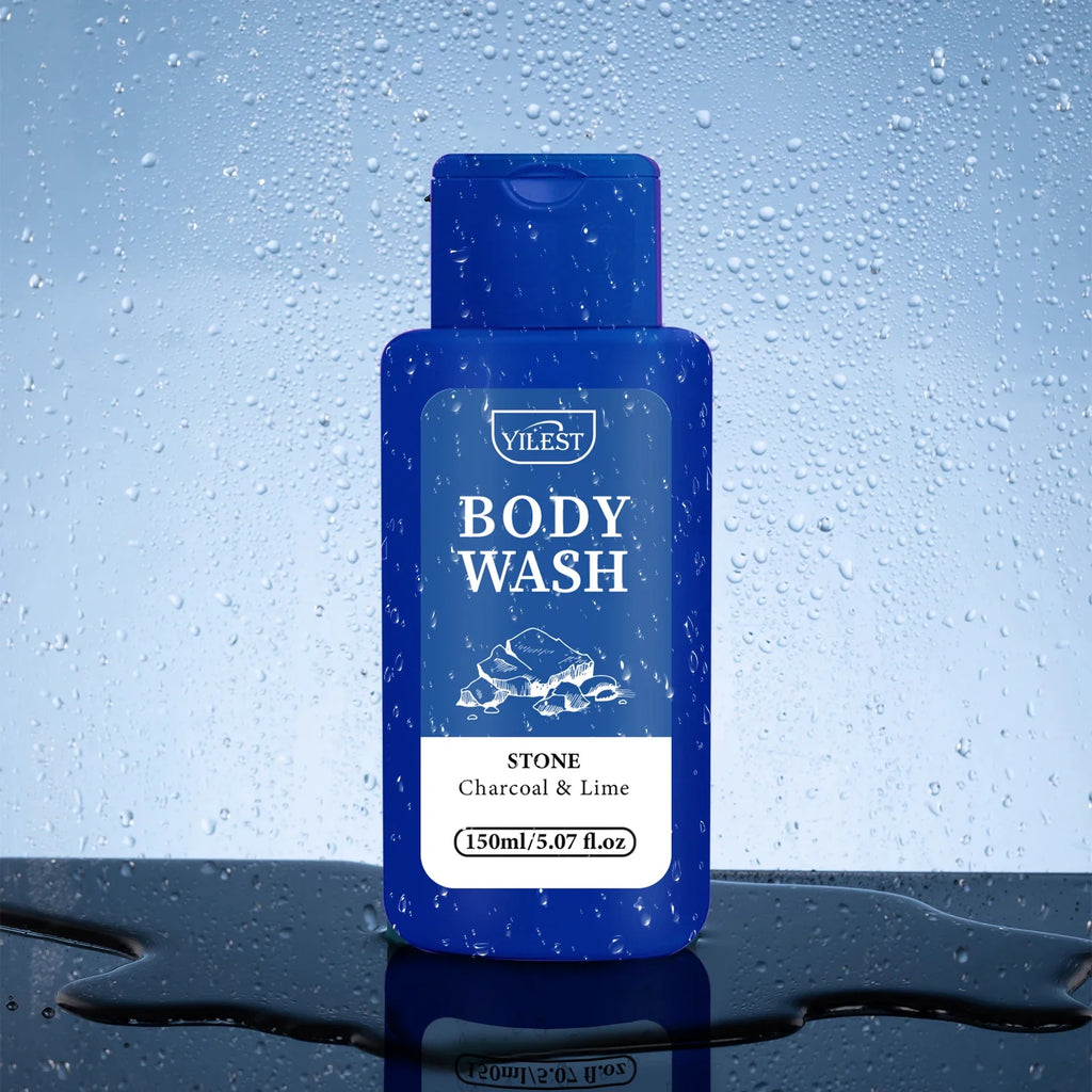 Long-Lasting Sports Scent Men’s Body Wash – Deep Cleansing, Moisturizing & Refreshing Peppermint Shower Gel