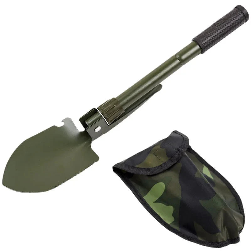 Foldable Portable Truck-Mounted Engineer Shovel – Multi-Purpose Survival & Camping Tool