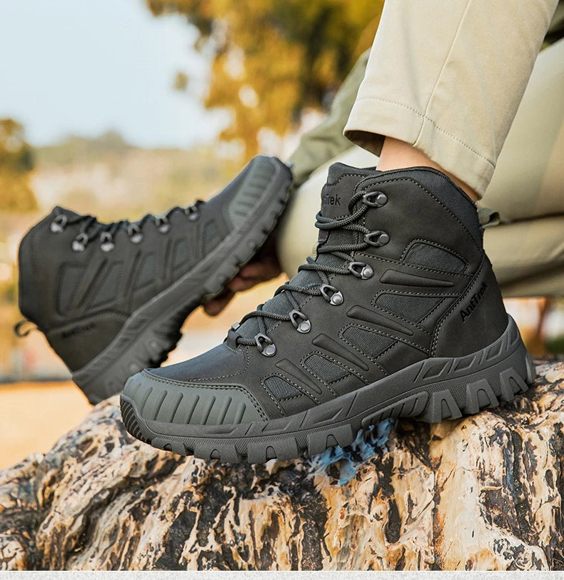 Men’s Outdoor Hiking Shoes – Lightweight, Anti-Slip & Breathable