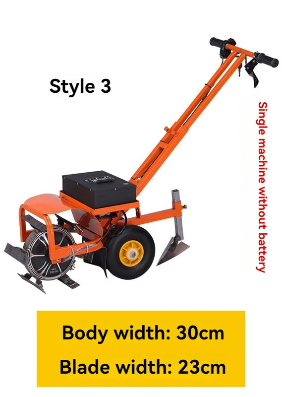 Electric Weeding and Ploughing Machine – Micro-Cultivator for Home and Small Agriculture