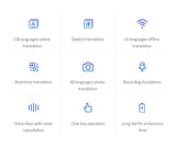 138 Language T11 Smart Translator Portable Audio Offline Real-time AI Voice & Photo Translator thumbnail 11