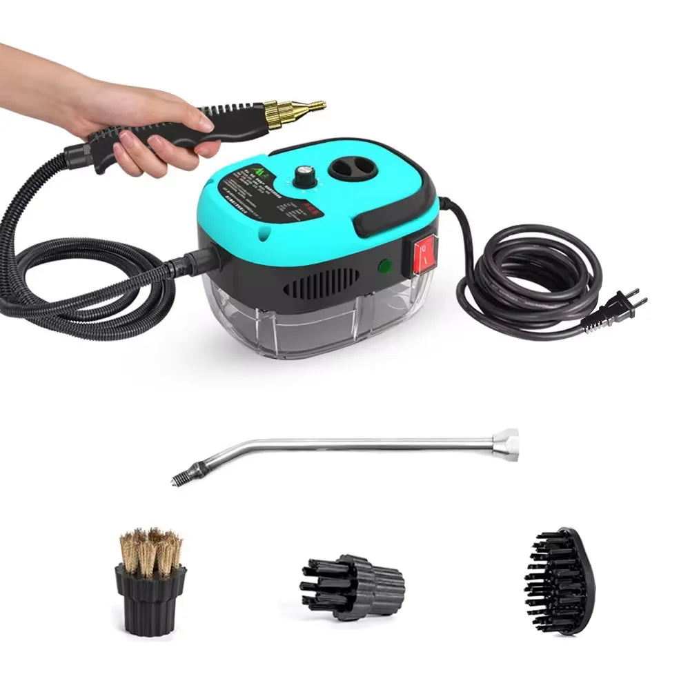 High-Temperature Steam Cleaner for Home, Car & Kitchen – Sterilization & Deep Cleaning, 110V US / 220V EU Plug