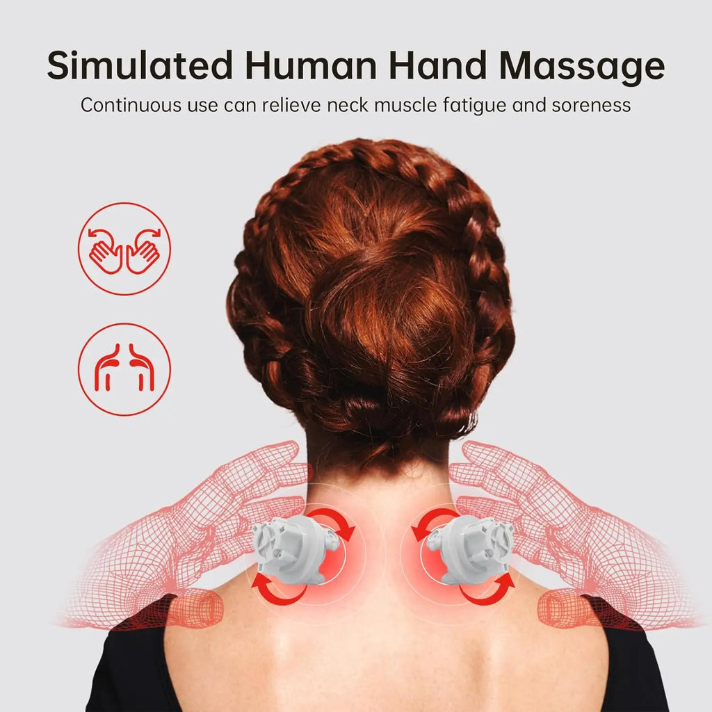 Electric Full Body Massage Mattress with Heat & Vibration – 96 Head Massager Cushion for Neck, Back, Legs & Feet