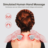 Electric Full Body Massage Mattress with Heat & Vibration – 96 Head Massager Cushion for Neck, Back, Legs & Feet thumbnail 4