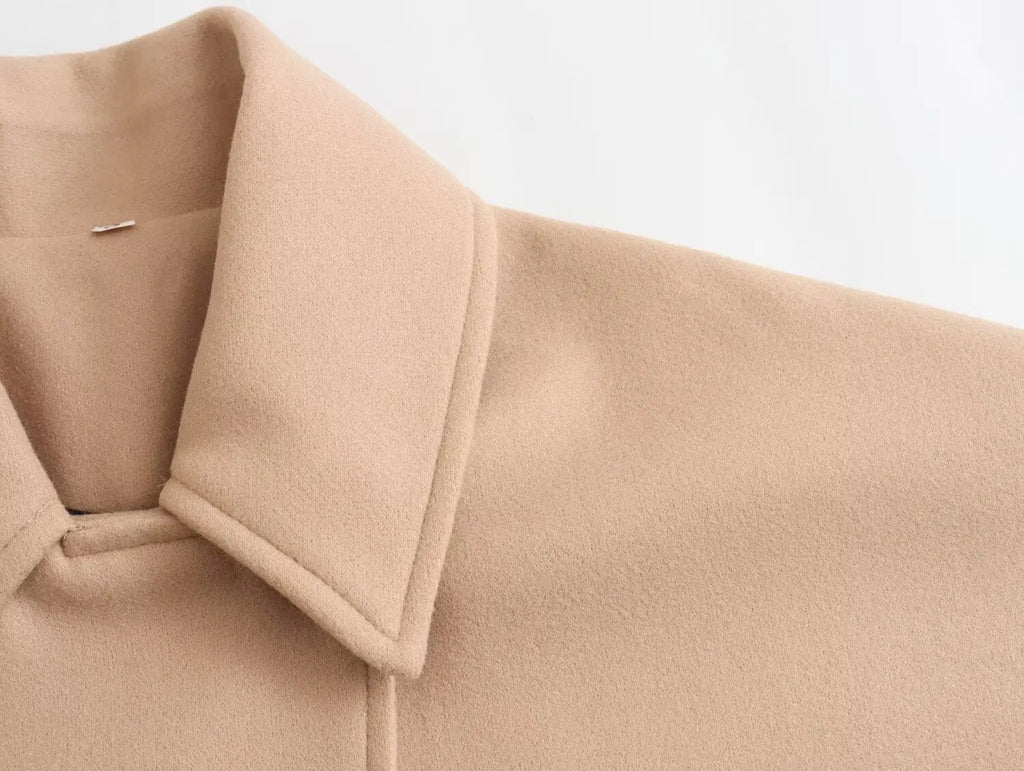 MUJER Oversize Long Jacket for Women – Autumn/Winter Trench Coat Bomber Style