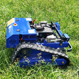 Customised Remote-Controlled All-Terrain Lawn Mower Robot – Self-Propelled Zero-Turn Petrol Mower thumbnail 1