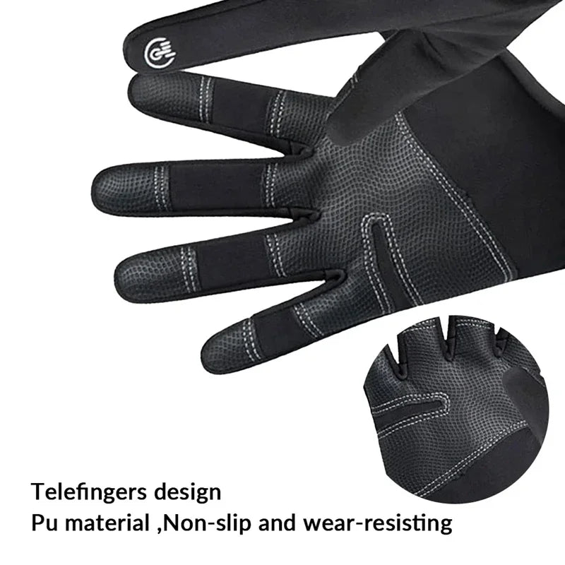 Waterproof Winter Thermal Touchscreen Gloves – Windproof, Warm & Durable for Sports, Riding, Hiking, and Skiing