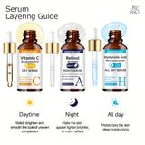 HISENRAIN Vitamin C Retinol Hyaluronic Acid Serum Duo Anti Aging Brightening Hydration Combo thumbnail 11