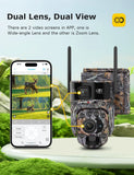 LS VISION Dual Lens Solar Security Camera – 4K WiFi/4G Wireless Outdoor Camera with Auto Tracking, 60X Zoom & Night Vision thumbnail 10
